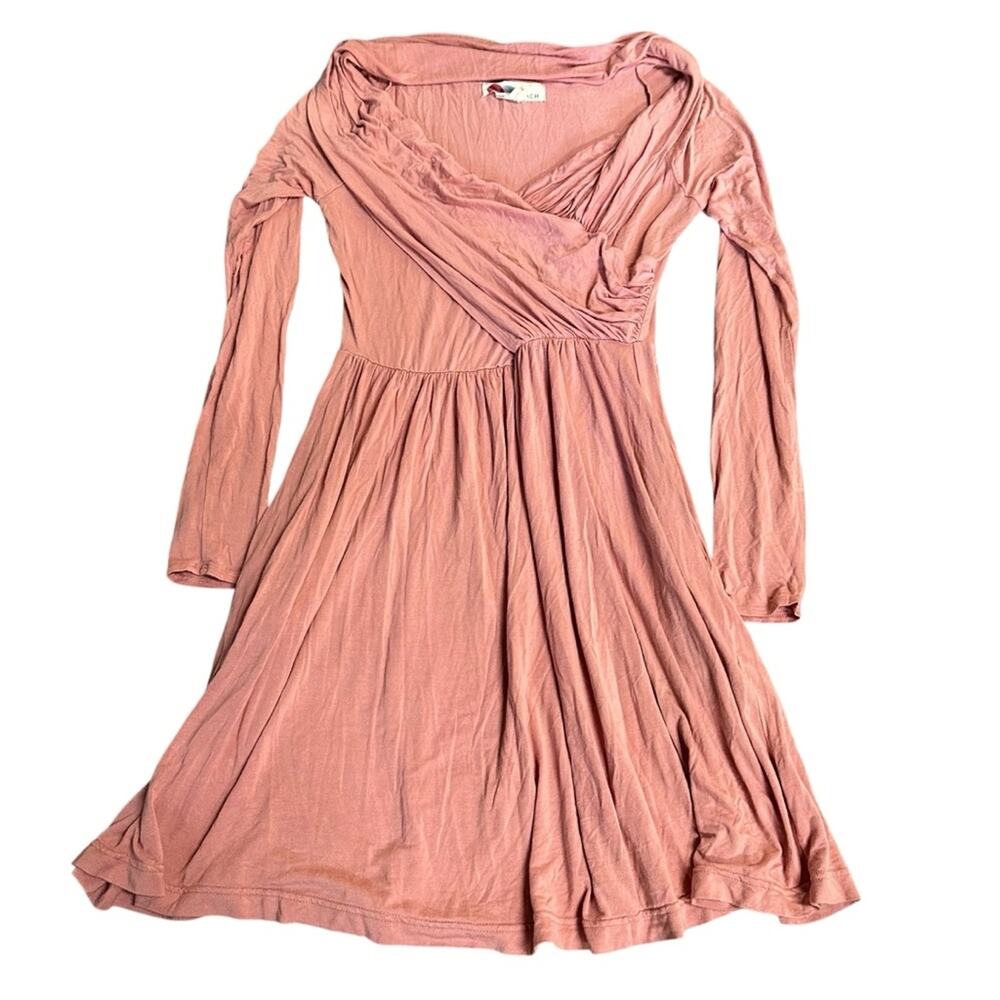 Free People Beach Long Sleeve Dress Size Medium - Picture 5 of 7